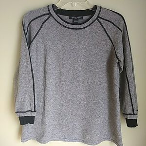 August Silk 3/4 sleeve sweater